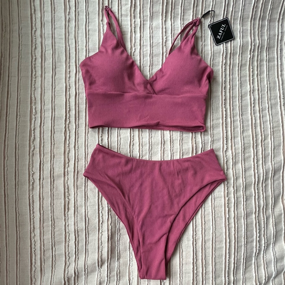 Zaful high waisted bikini or tankini new with tags